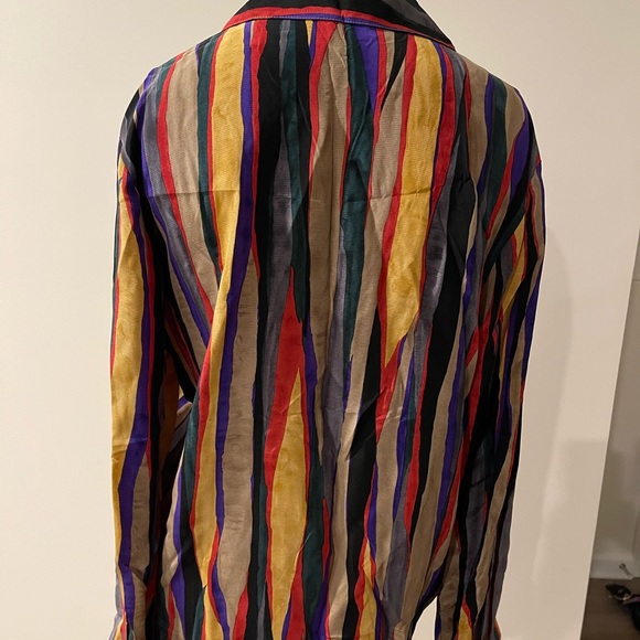 Vintage ANN MAY silk blouse - Picture 3 of 4